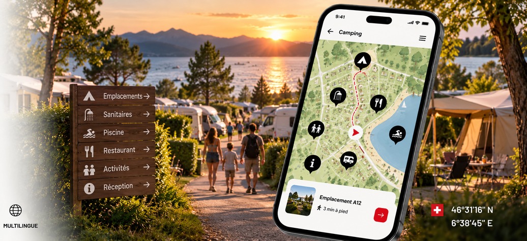 Placeigo pour un camping